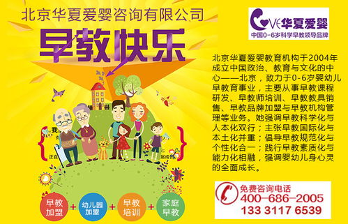 朝阳专业的教育培训机构与早教产品加盟价格及教育咨询服务概述